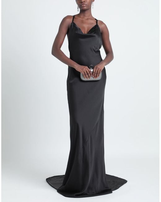 Norma Kamali Black Maxi Dress