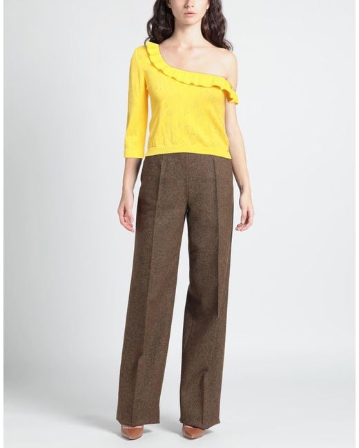 Gaelle Paris Yellow Jumper