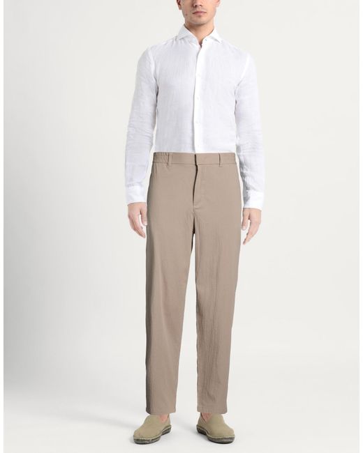 ARMANI EXCHANGE Natural Pants Cotton, Elastane for men