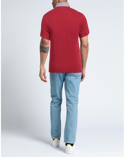 Harmont & Blaine Red Polo Shirt for men