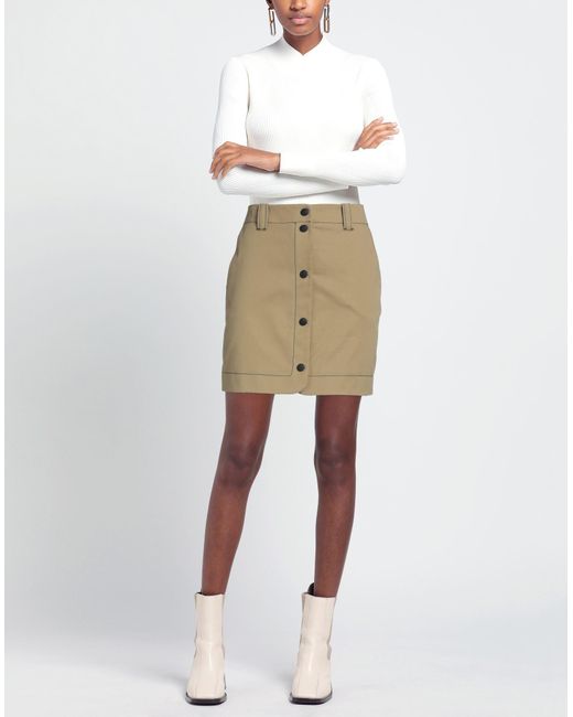 MSGM Natural Mini Skirt