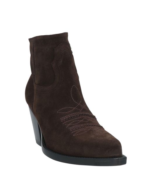Sonora Boots Brown Ankle Boots