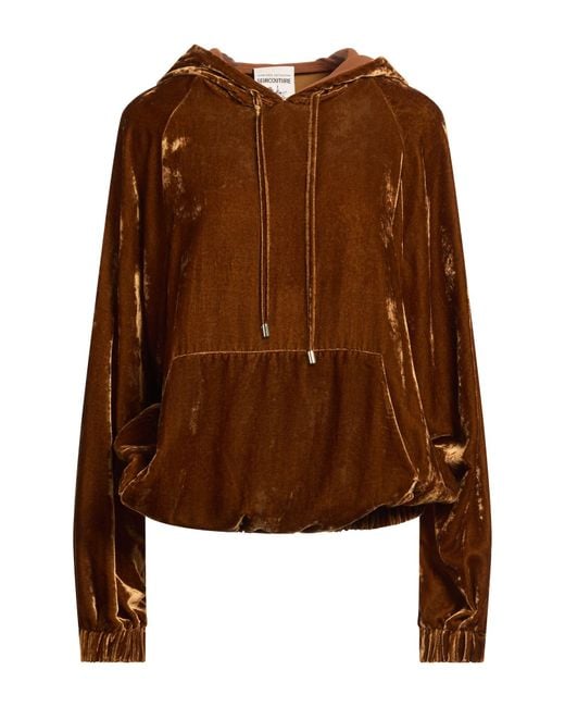 Semicouture Brown Sweatshirts