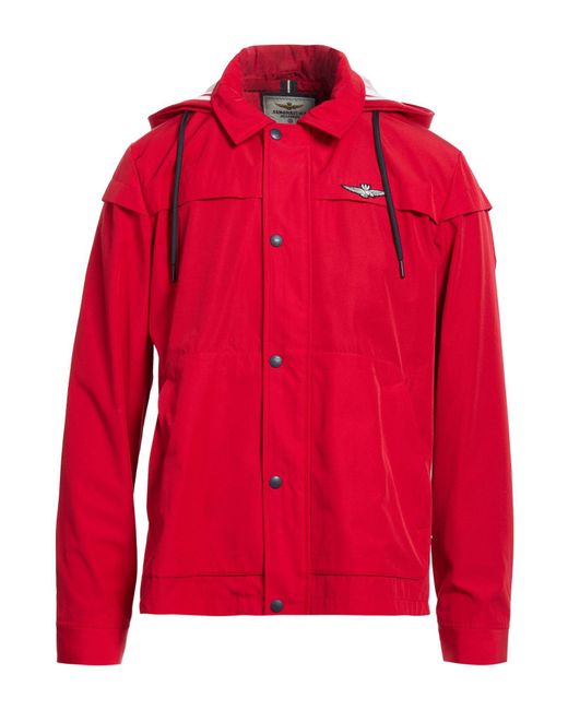 Aeronautica Militare Red Jackets for men