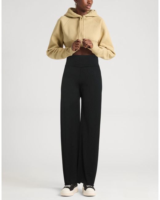 Alpha Studio Black Pants Merino Wool