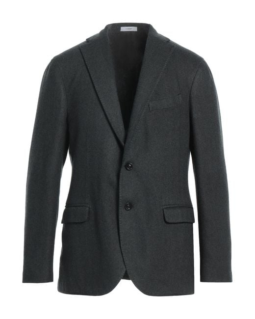 Boglioli Black Blazer for men