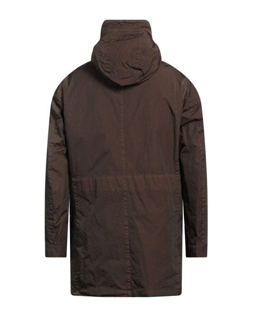 Moorer Brown Overcoat & Trench Coat for men