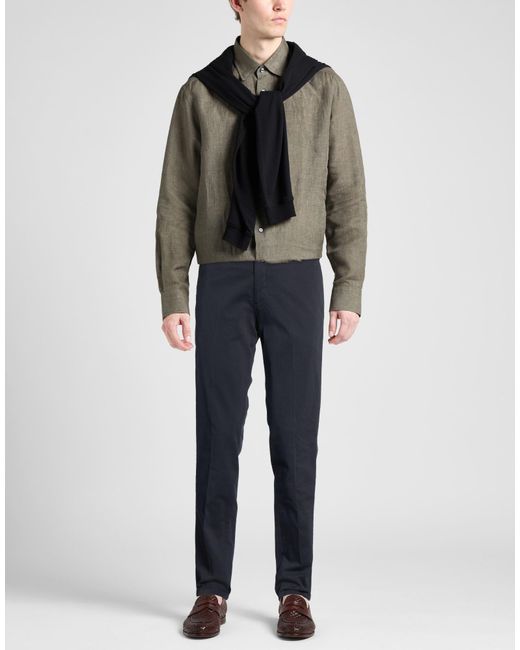 Boglioli Blue Pants for men