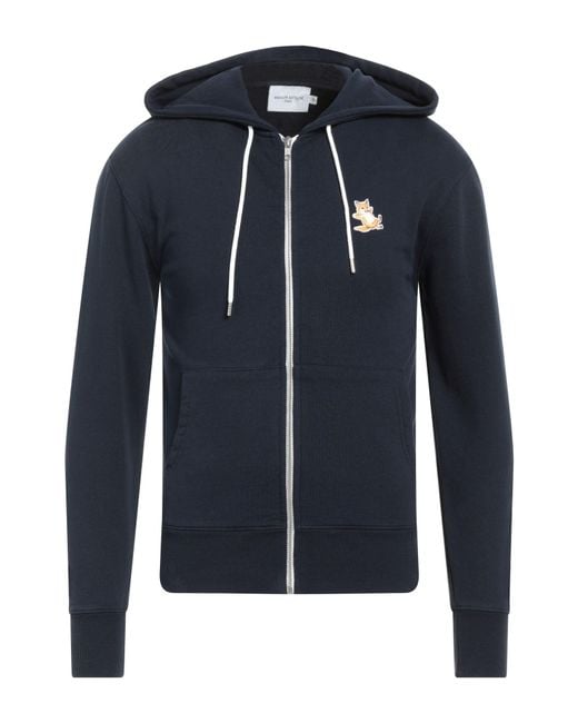 Maison Kitsuné Blue Sweatshirt Cotton for men