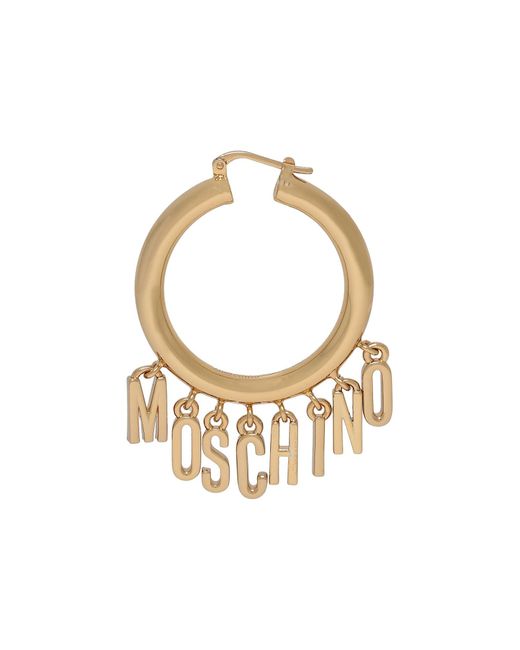 Moschino Metallic Earrings