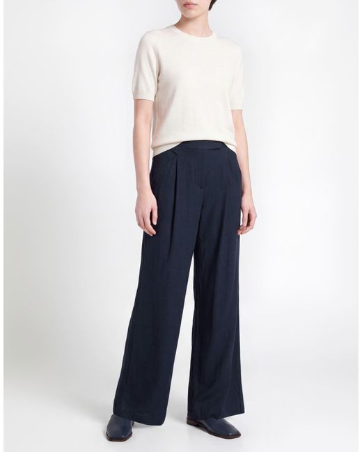 Veronica Beard Blue Pants Viscose, Elastane