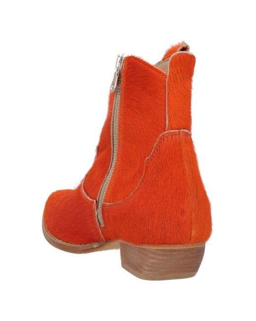 P.A.R.O.S.H. Orange Ankle Boots