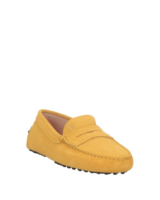 Tod's Yellow Loafer