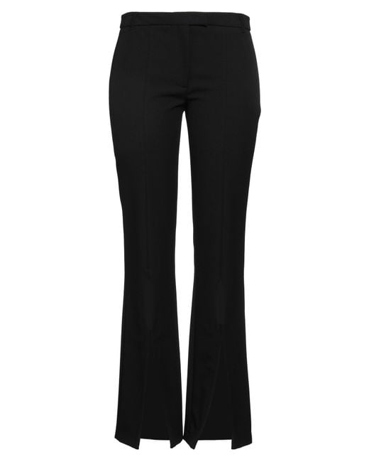 Versace Jeans Couture Black Pants Polyester, Viscose, Elastane