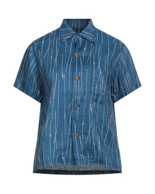 Chemise Kapital en coloris Blue
