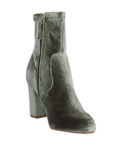 Steve Madden Green Ankle Boots