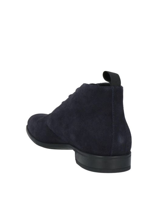 Doucal's Blue Ankle Boots for men