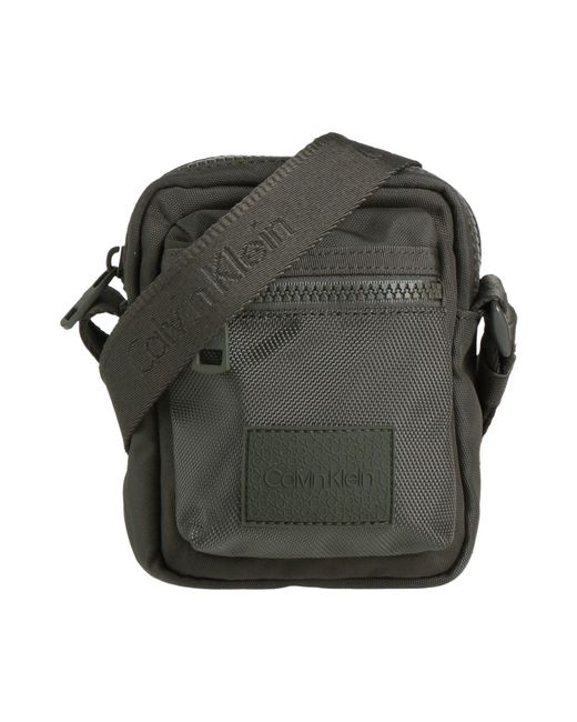 Calvin Klein Gray Cross-Body Bags for men