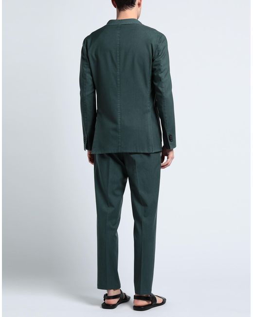 Boglioli Green Suit for men