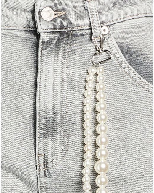 ViCOLO Gray Light Jeans Cotton, Elastane