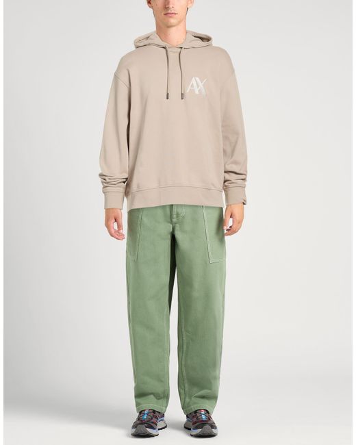 ARMANI EXCHANGE Natural Sweatshirt Cotton for men