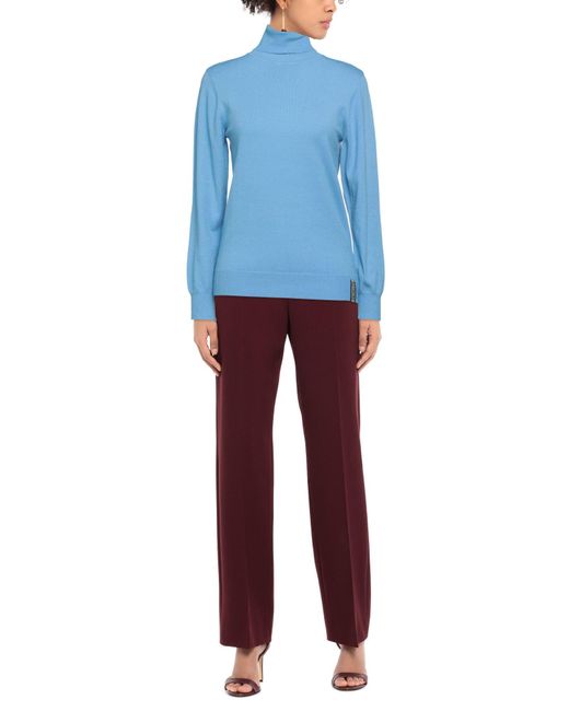 John Richmond Blue Turtleneck