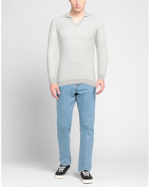 Berna White Jumper for men