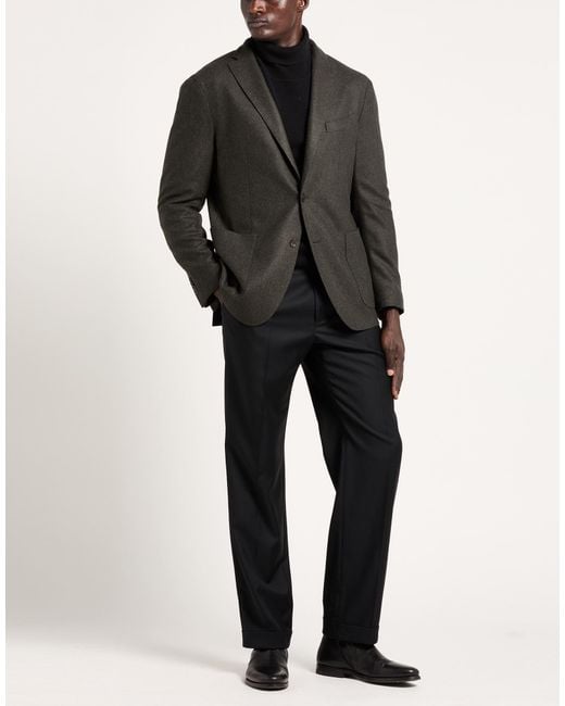 Boglioli Black Blazer for men