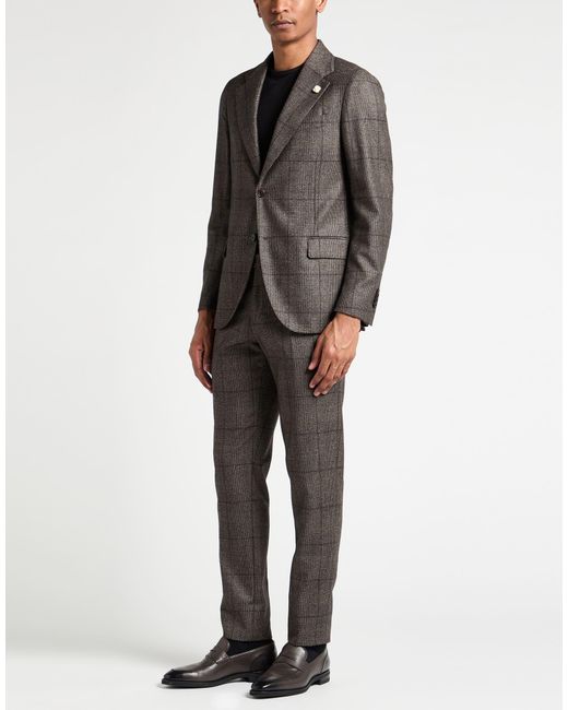 Lardini Gray Suits for men