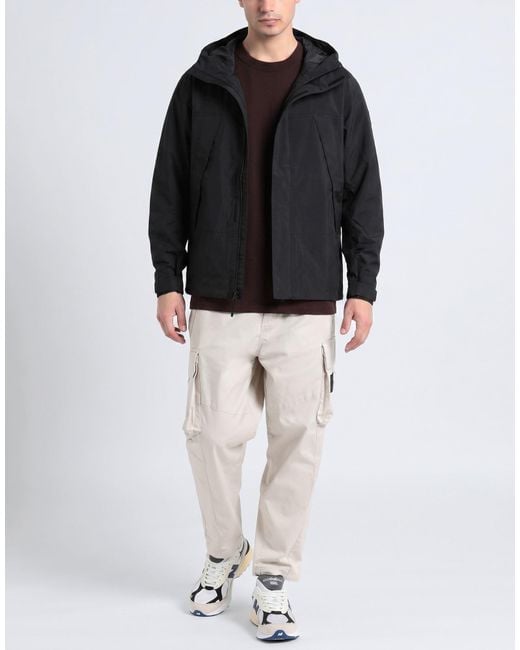 Goldwin Black Jacket Nylon for men