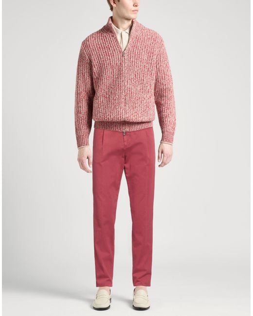 Fedeli Red Trouser for men
