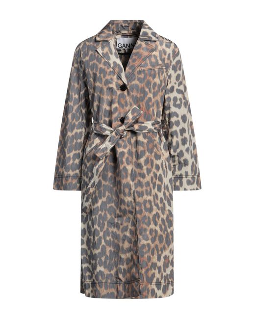 Ganni Gray Jacke, Mantel & Trenchcoat