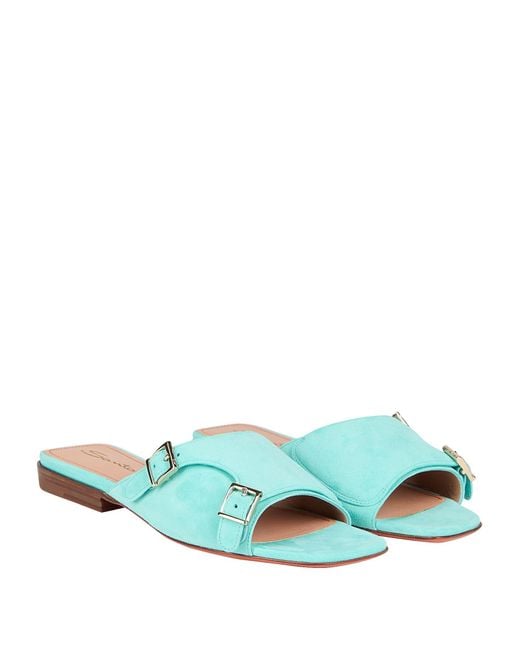 Santoni Blue Sandals