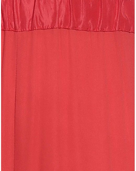 Pierantonio Gaspari Red Tomato Pants Polyester, Viscose