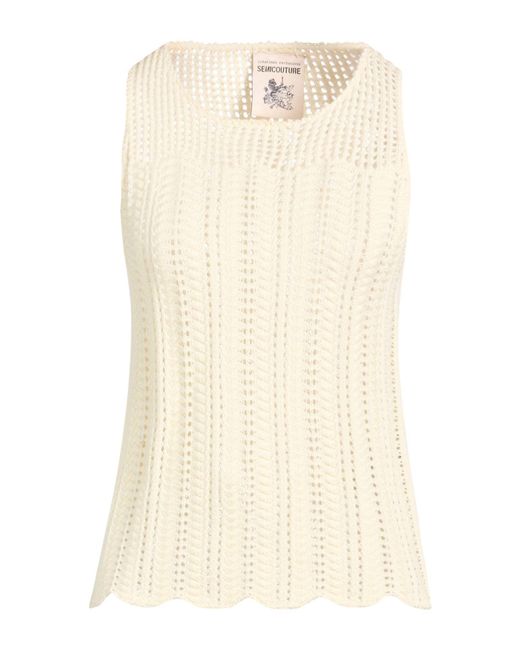 Semicouture Natural Tops