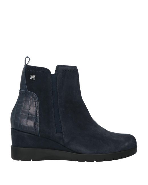 Callaghan Blue Ankle Boots