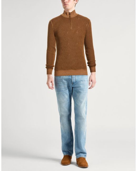 Pullover Moorer de hombre de color Brown