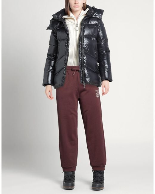EA7 Purple Pants Cotton, Polyester