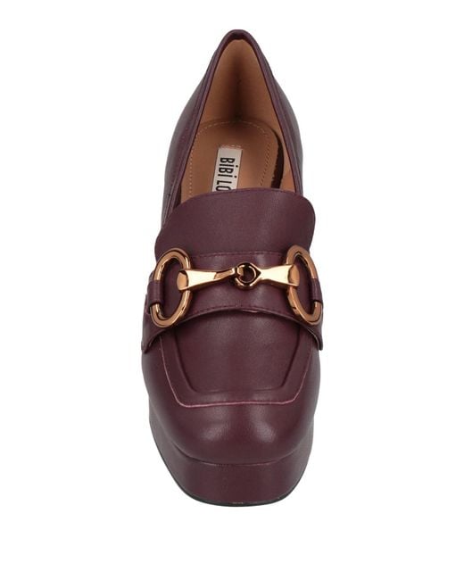 Bibi Lou Purple Loafers