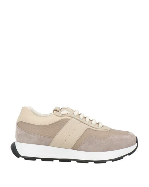 Giovanni Conti White Sneakers Leather for men