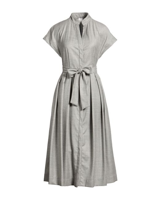 Eleventy Gray Midi Dresses