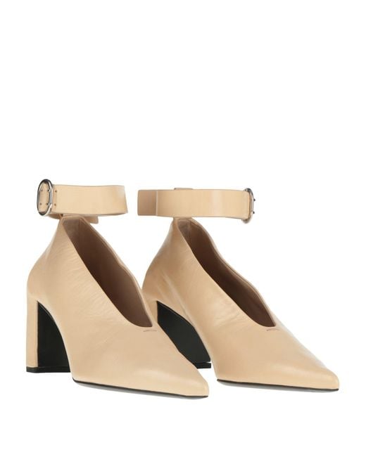 Jil Sander Natural Pumps