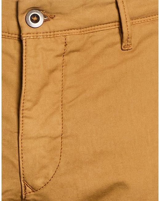 Incotex Natural Camel Pants Cotton, Elastane for men