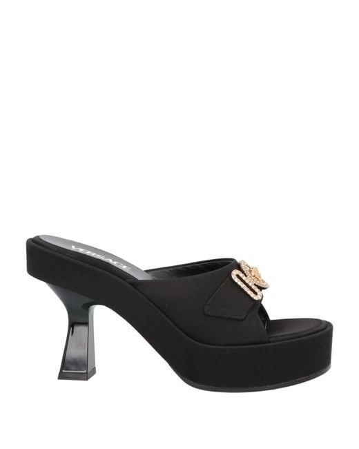 Versace Black Sandale