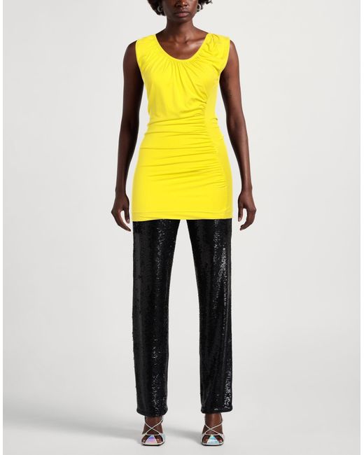 Vivienne Westwood Yellow Top Viscose, Lycra