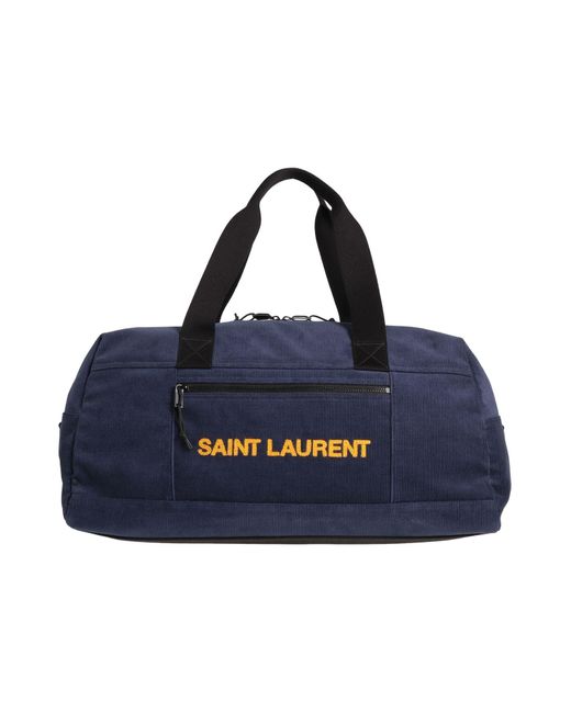 Saint Laurent Blue Duffel Bags for men