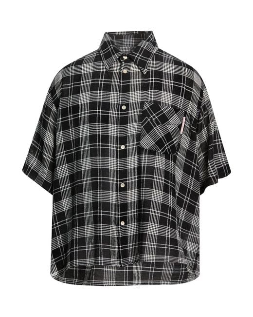 Stockholm Surfboard Club Black Shirt Cotton, Polyamide for men