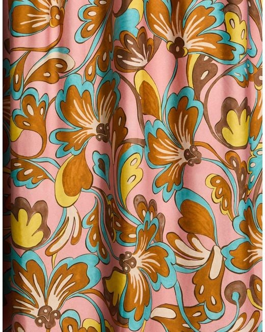 Maliparmi Multicolor Midi Dress Polyester, Elastane