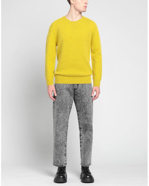 SHETLANDER'S Pullover in Yellow für Herren