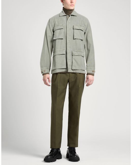 Crossley Gray Jacket Cotton for men